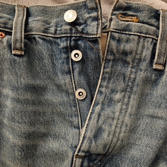 Madewell Relaxed Mid-Length Denim Shorts, Sz. 28 - Picture 12 of 13